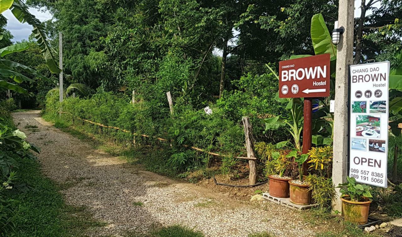 Brown House Chiangdao Hostel เชียงดาว ภายนอก รูปภาพ